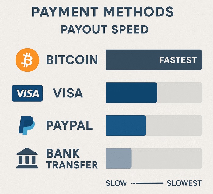 Payment Methods at the Best Real Money Online Casinos