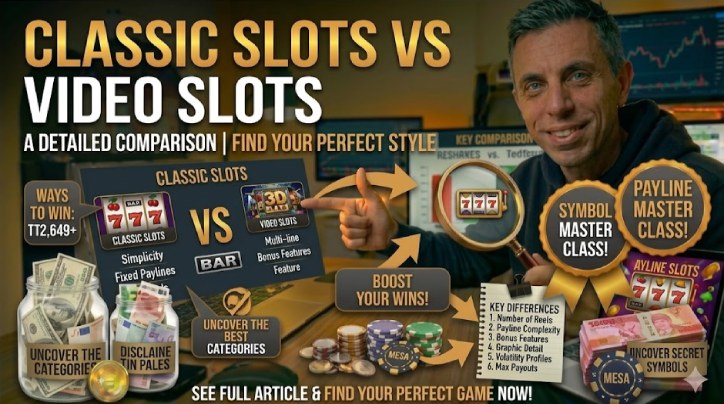 Classic Slots vs Video Slots