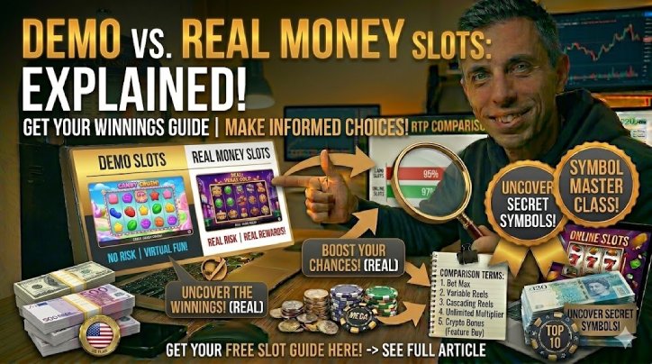 Demo vs Real Money Slots Explained