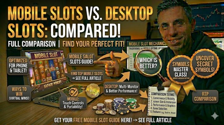 Desktop and Mobile Slots Comparison